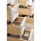 James Martin Vanities De Soto 48in Single Vanity, Bright White w/ 3 CM Carrara Marble Top 825-V48-BW-3CAR - alternate 6